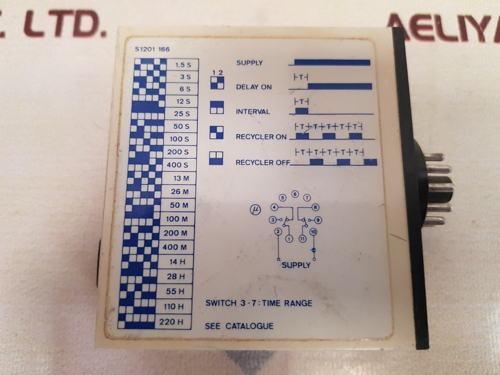 Electromatic s-system s 1201166 230 combi timer