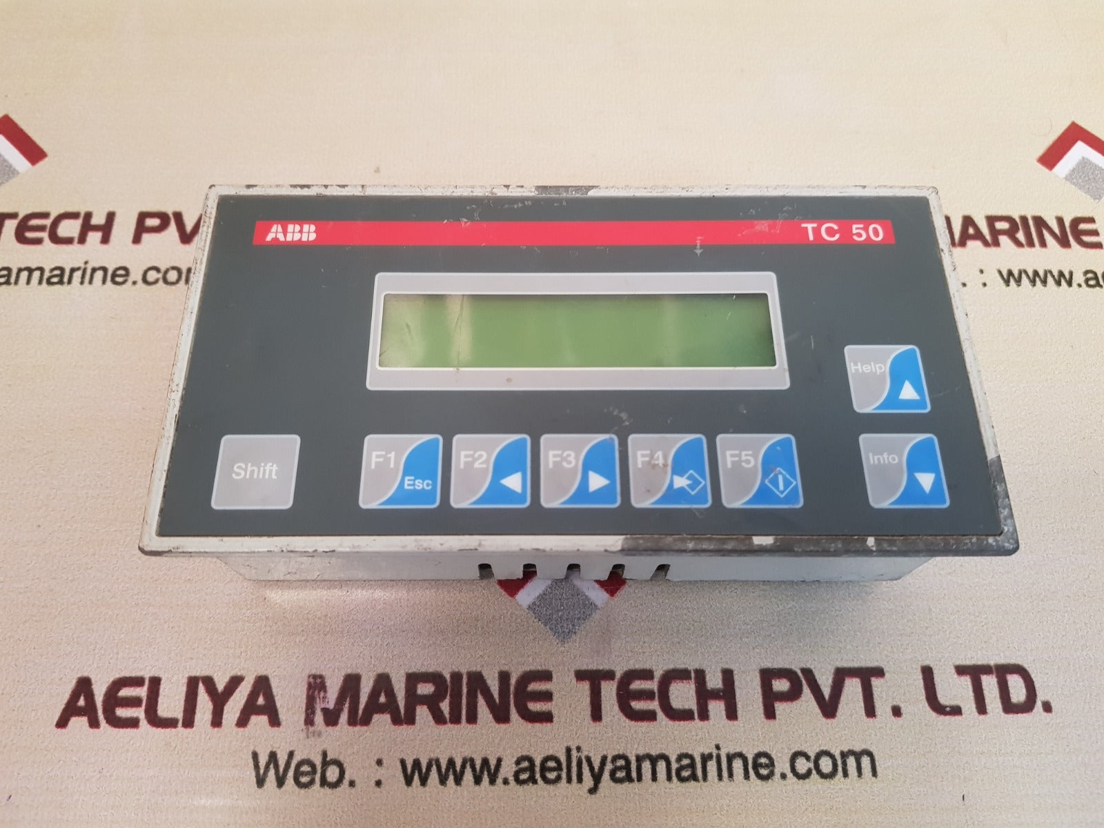 Abb tc50 control panel