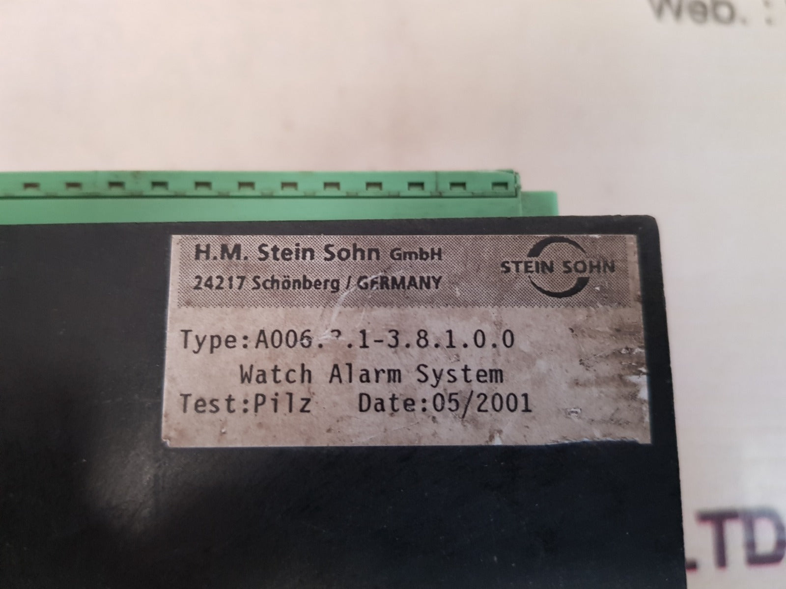 Stein sohn a006.3.1-3.8.1.0.0 watch alarm generator