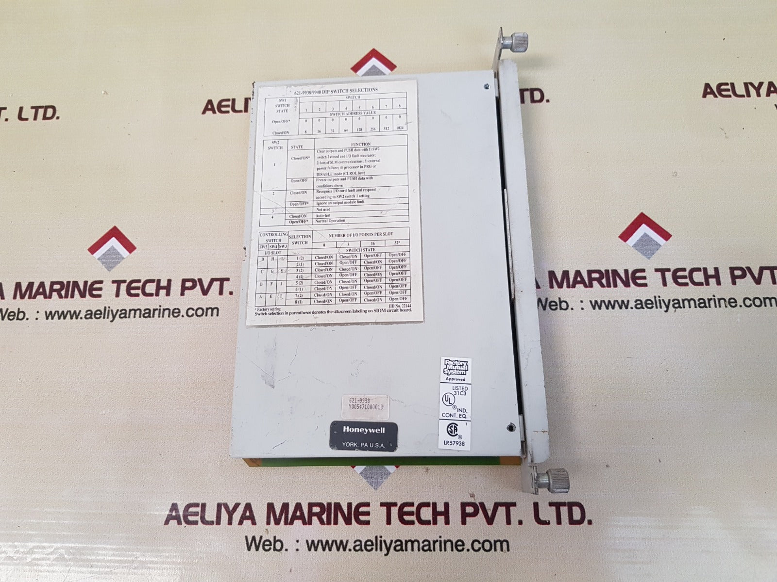 Honeywell 621-9938 serial i/o module ver 2.1