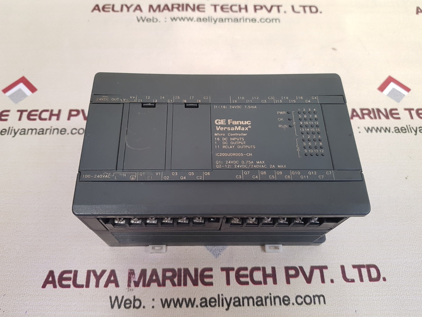 Ge fanuc versamax ic200udr005-ch micro controller