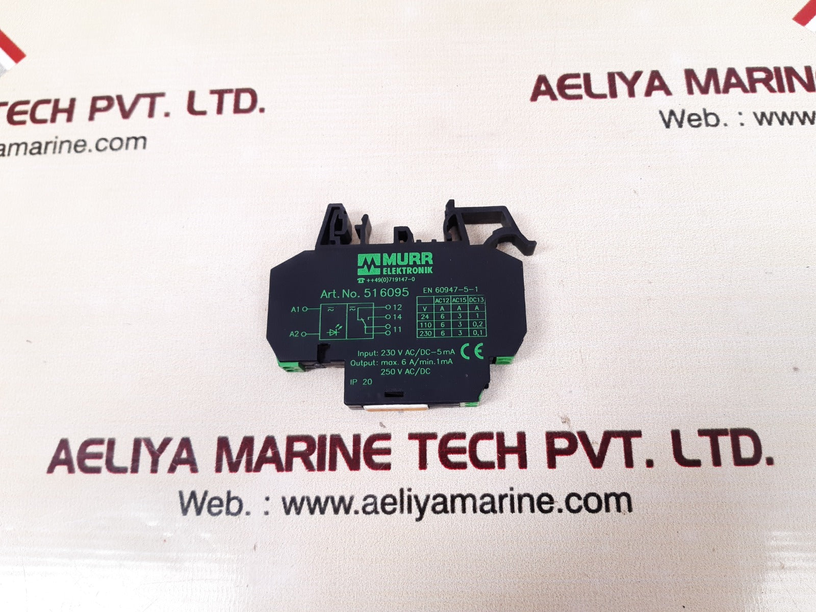 Murr elektronik 516095 input relay