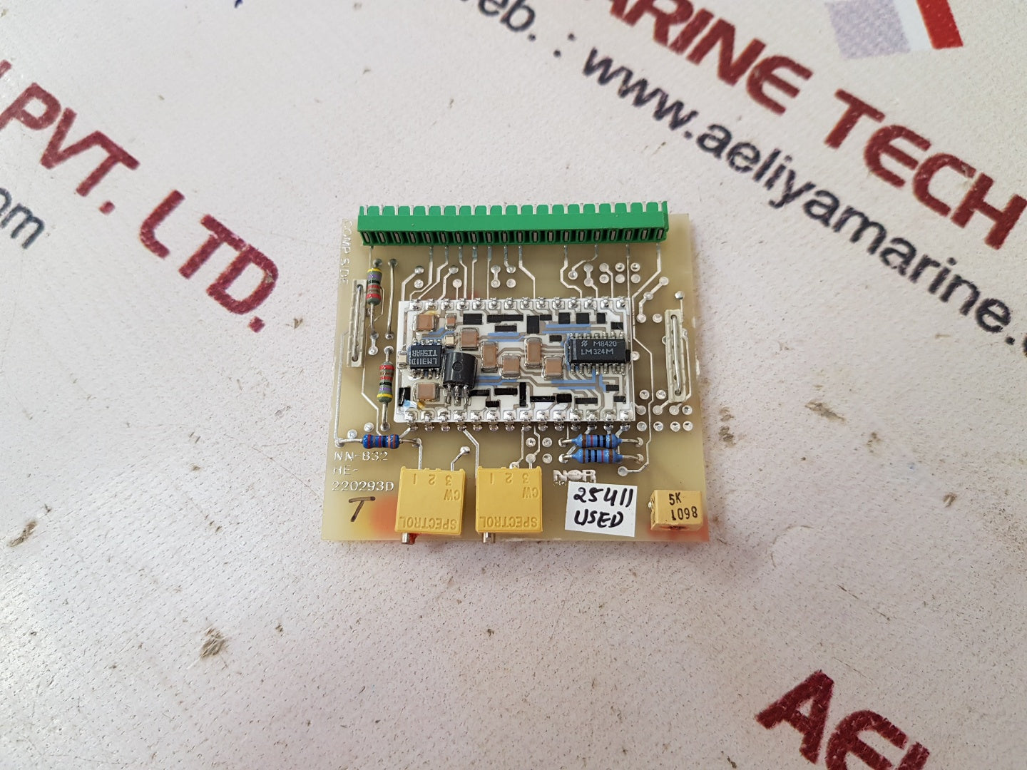 Norcontrol nn-832.5 analog input adaptor he-220293d
