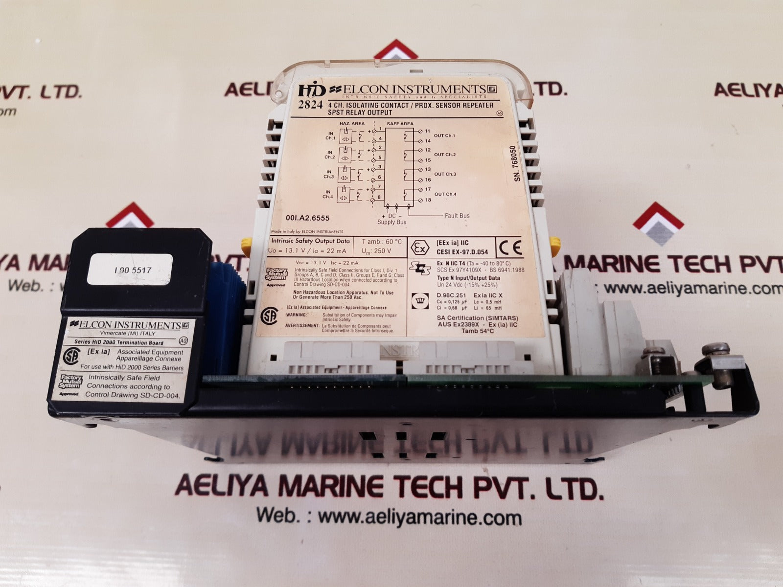 Elcon hid 2824 isolating and signal repeater