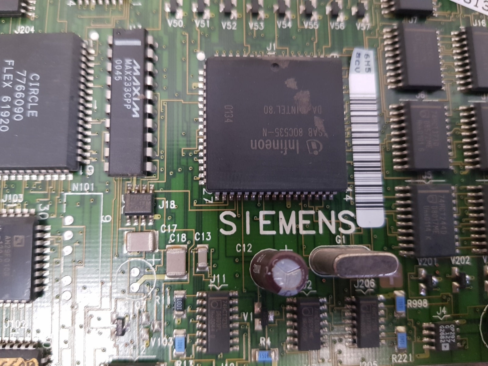 Siemens 97 54 193 x1989 d10 e8 pcb card