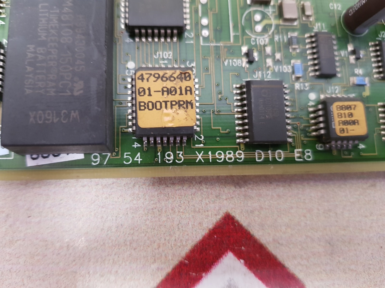 Siemens 97 54 193 x1989 d10 e8 pcb card