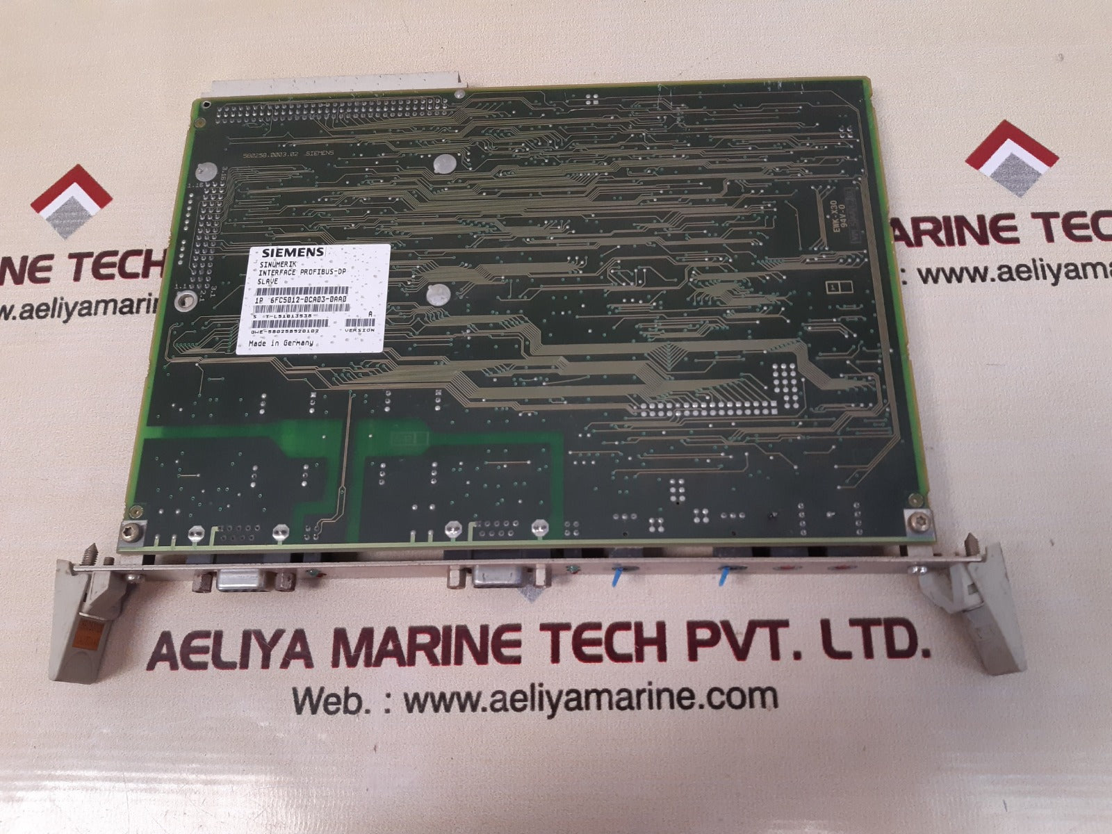 Siemens 6fc5012-0ca03-0aa0 interface profibus-dp board
