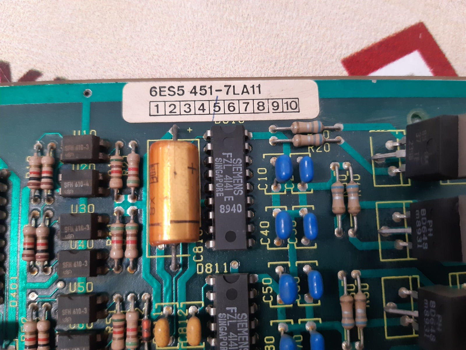Siemens 6es5 451-7la11 digital output module