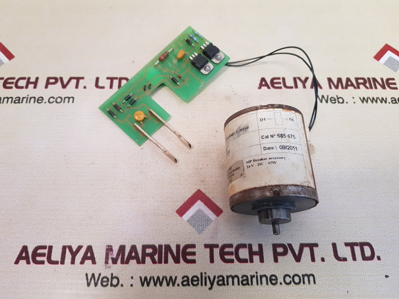 Merlin gerin 685 675 circuit breaker closing coils