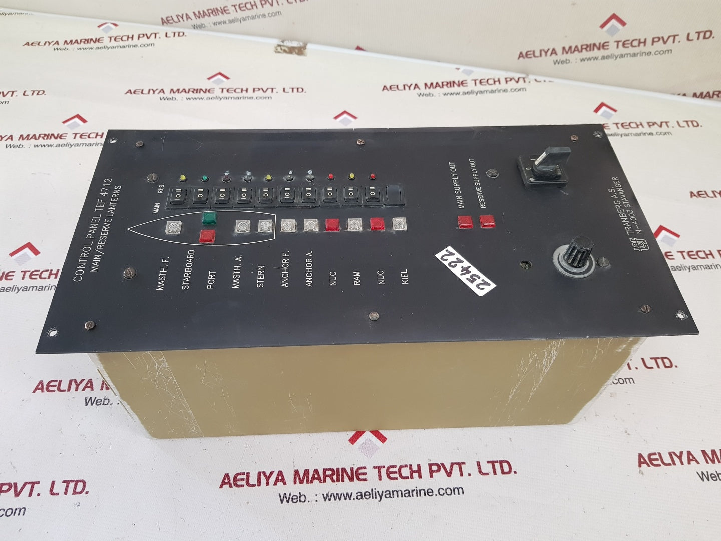 Tranberg control panel tef 4712
