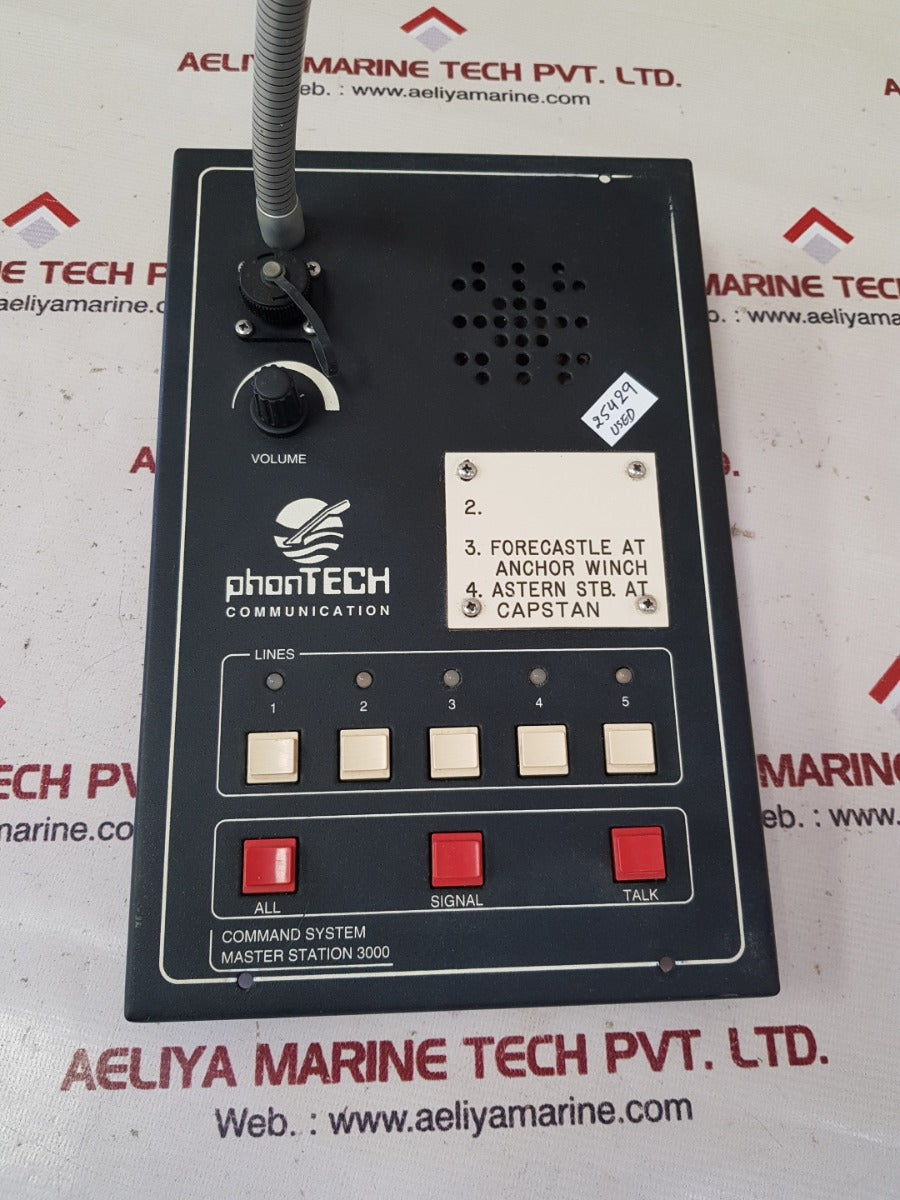Phontech command system master station 3000
