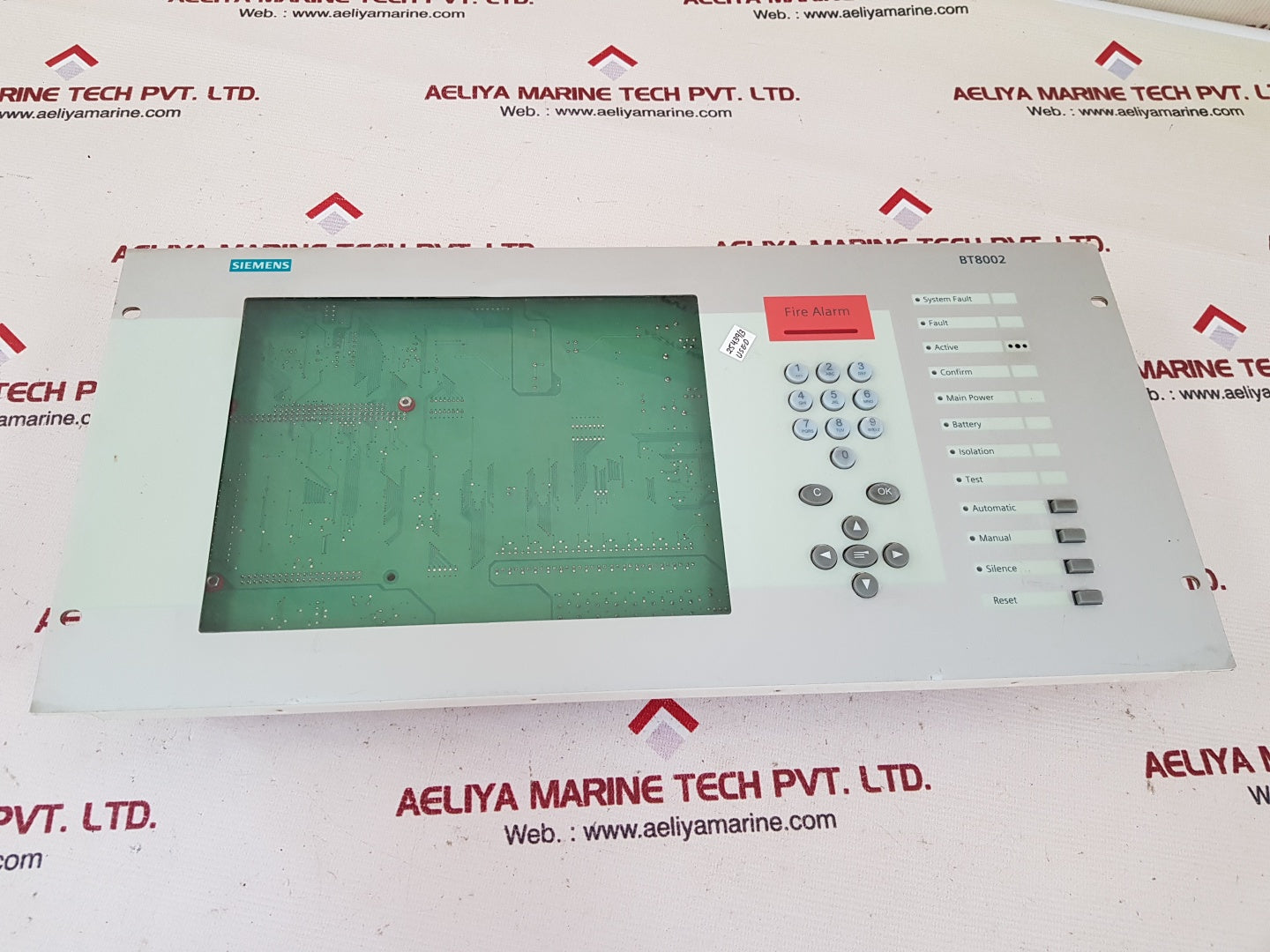 Siemens Bt8002 Fire Alarm Operation Terminal 28V Dc 2.0A