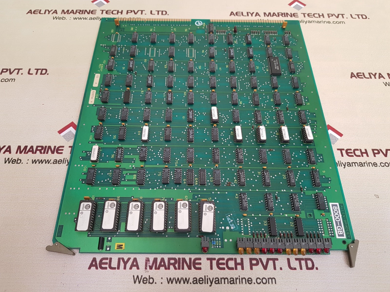 Allen-bradley 635537 rev-2 control board 8000-gb