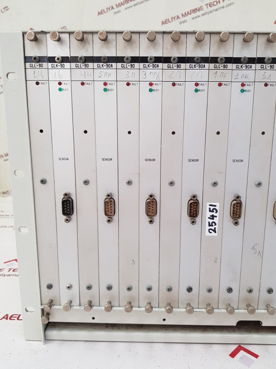 Kongsberg/Autronica gll-90,glk-90,glk-90a,glr-92a,glr-90a module rack