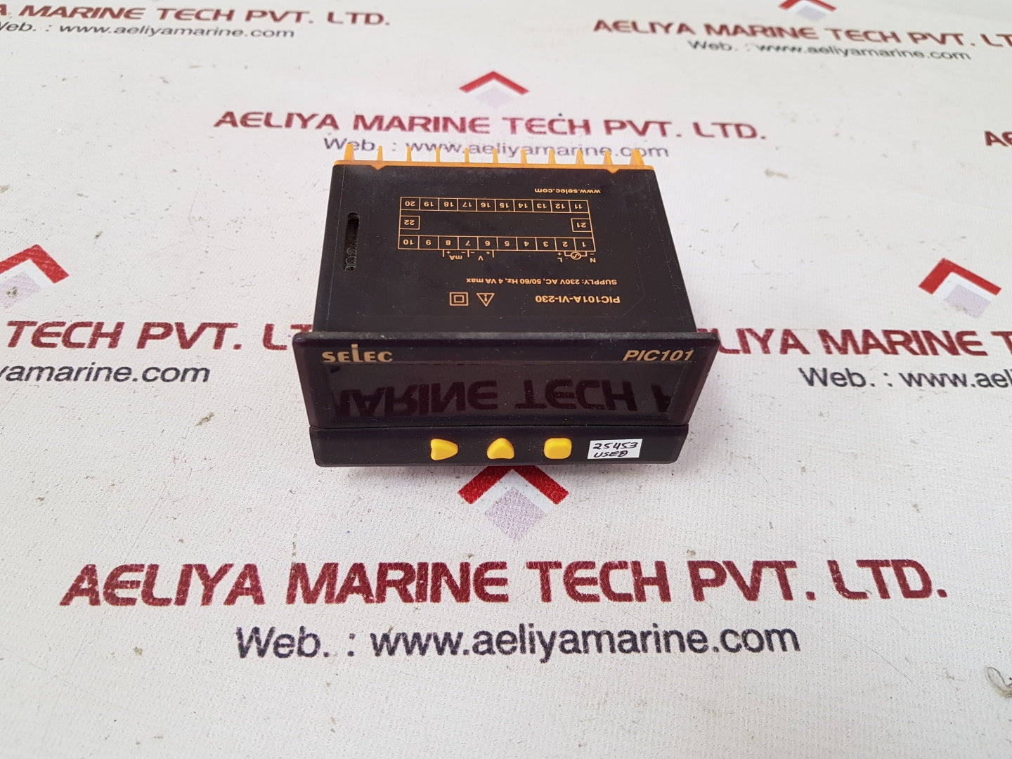 Selec pic101a-vi-230 process indicator 230v