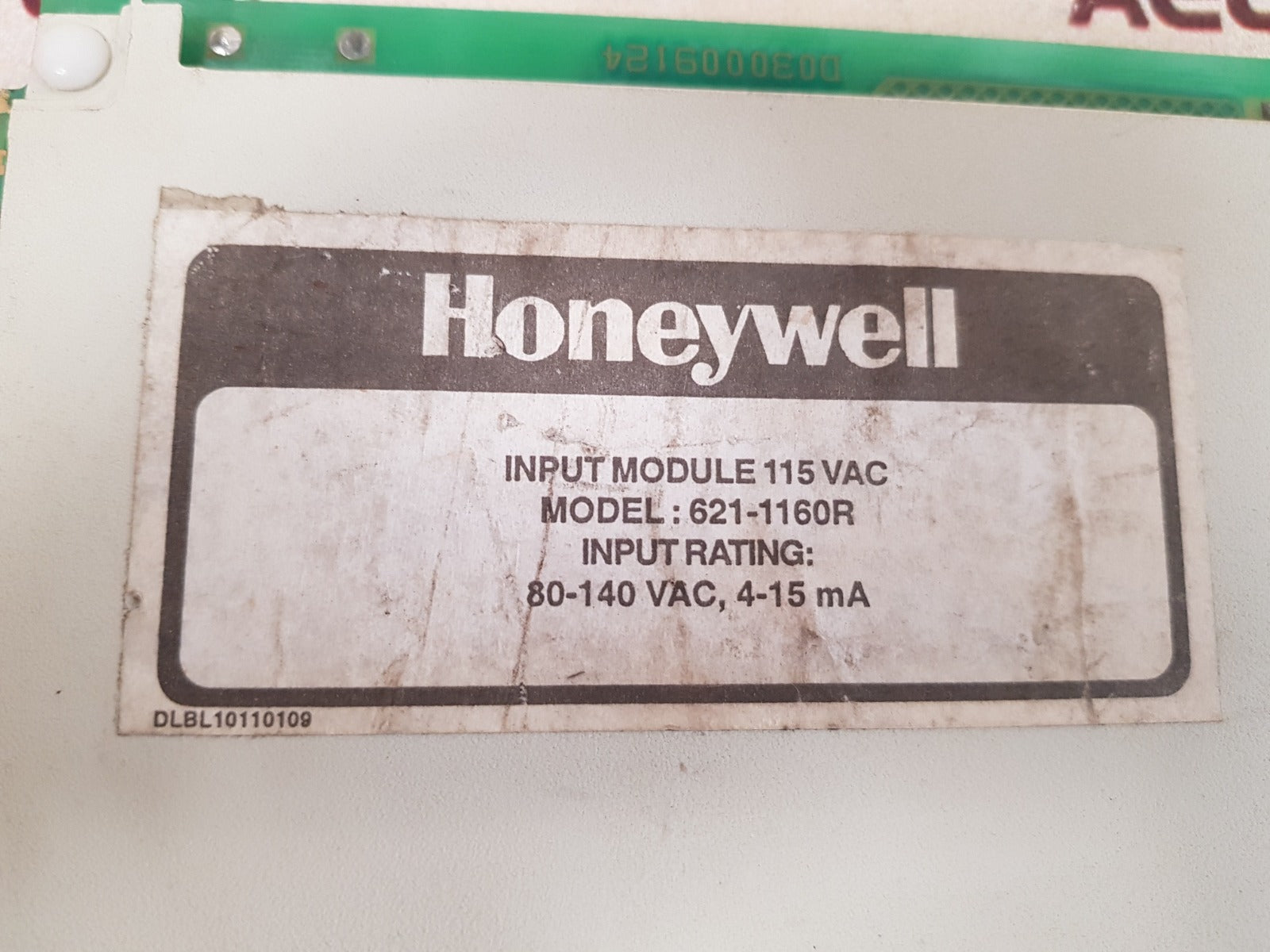 Honeywell 621-1160r input module 115vac
