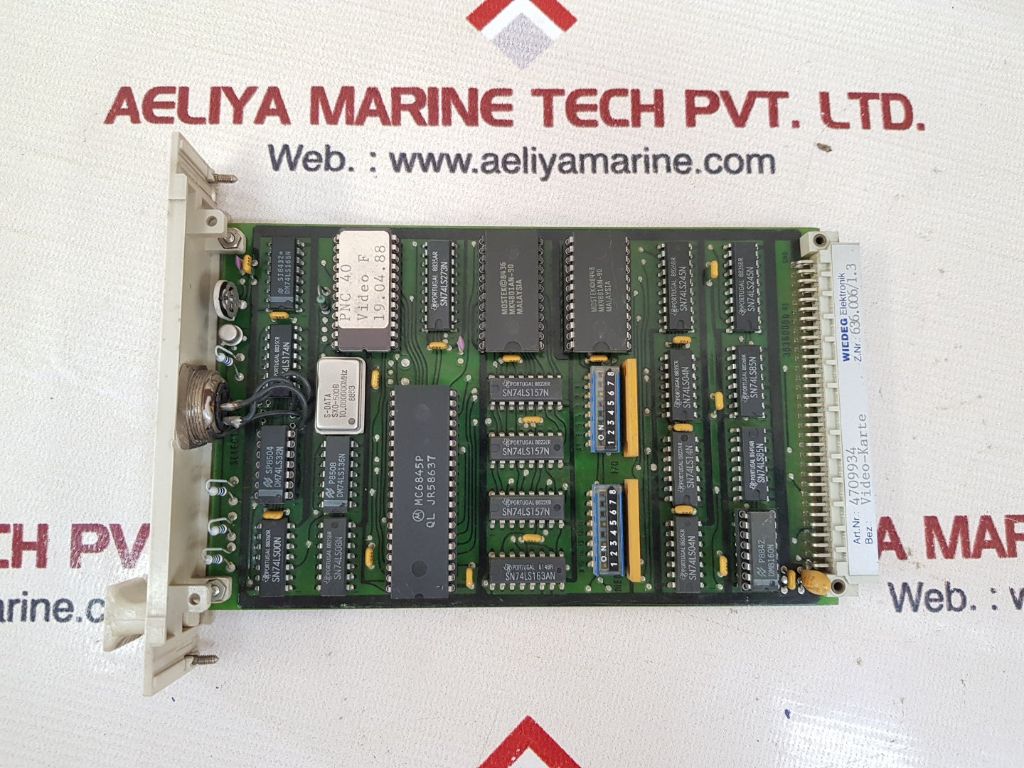Wiedeg elektronik 4709934 video card 636.006/1.3
