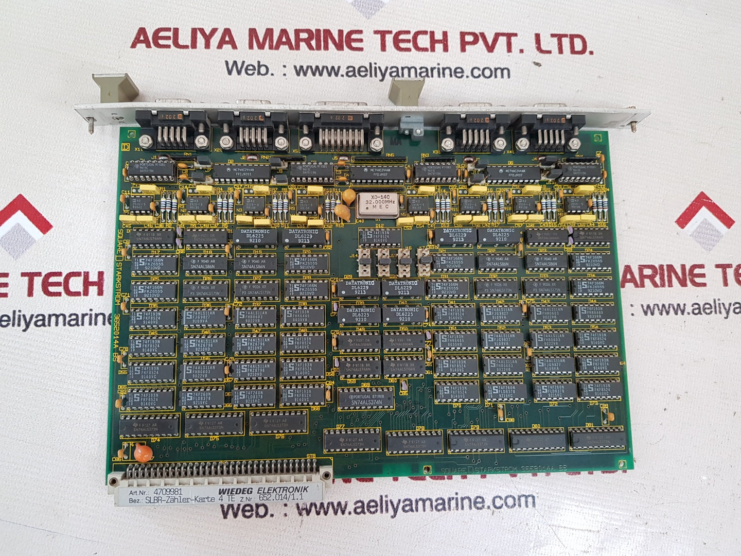 Wiedeg elektronik 4709981 pcb card 652.014/1.1