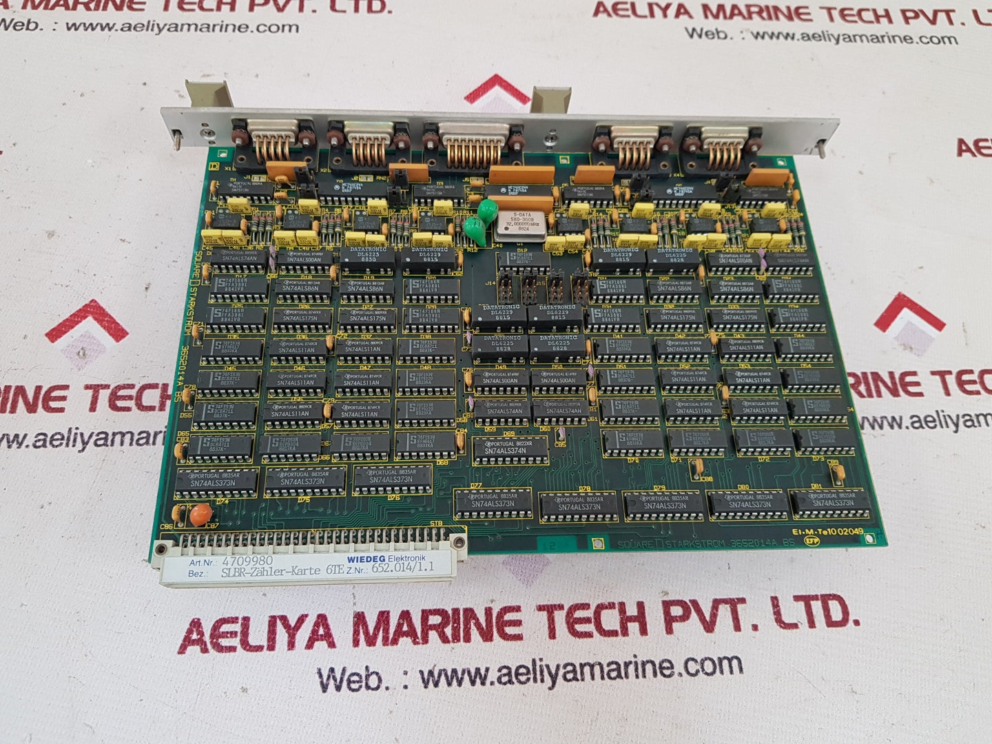 Wiedeg elektronik 4709980 slbr counter card 652.014/1.1
