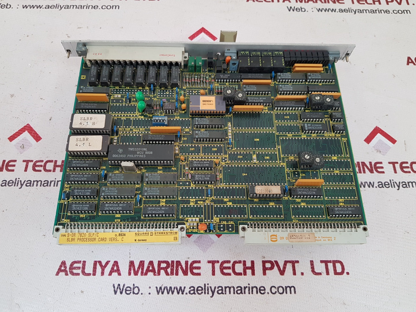 Square D s-dr 7820 slp/c slbr processor card