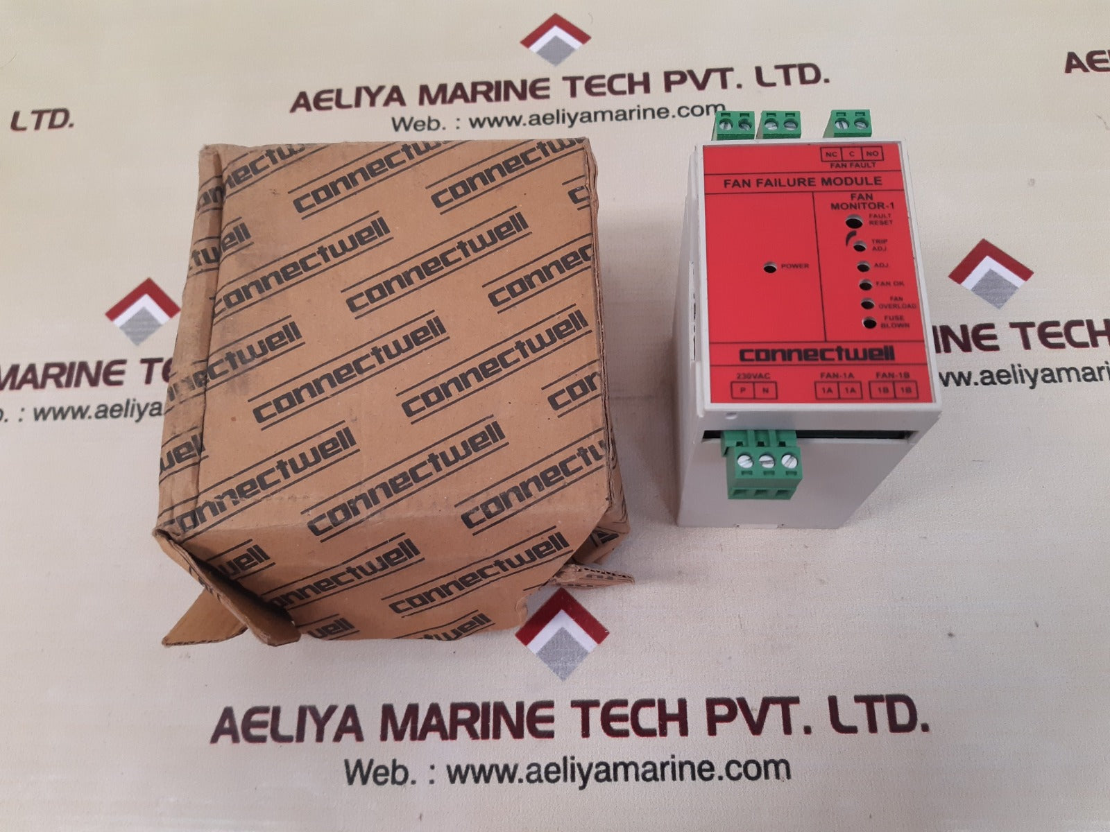 Connectwell imff/1 fan failure module Aeliya Marine Tech