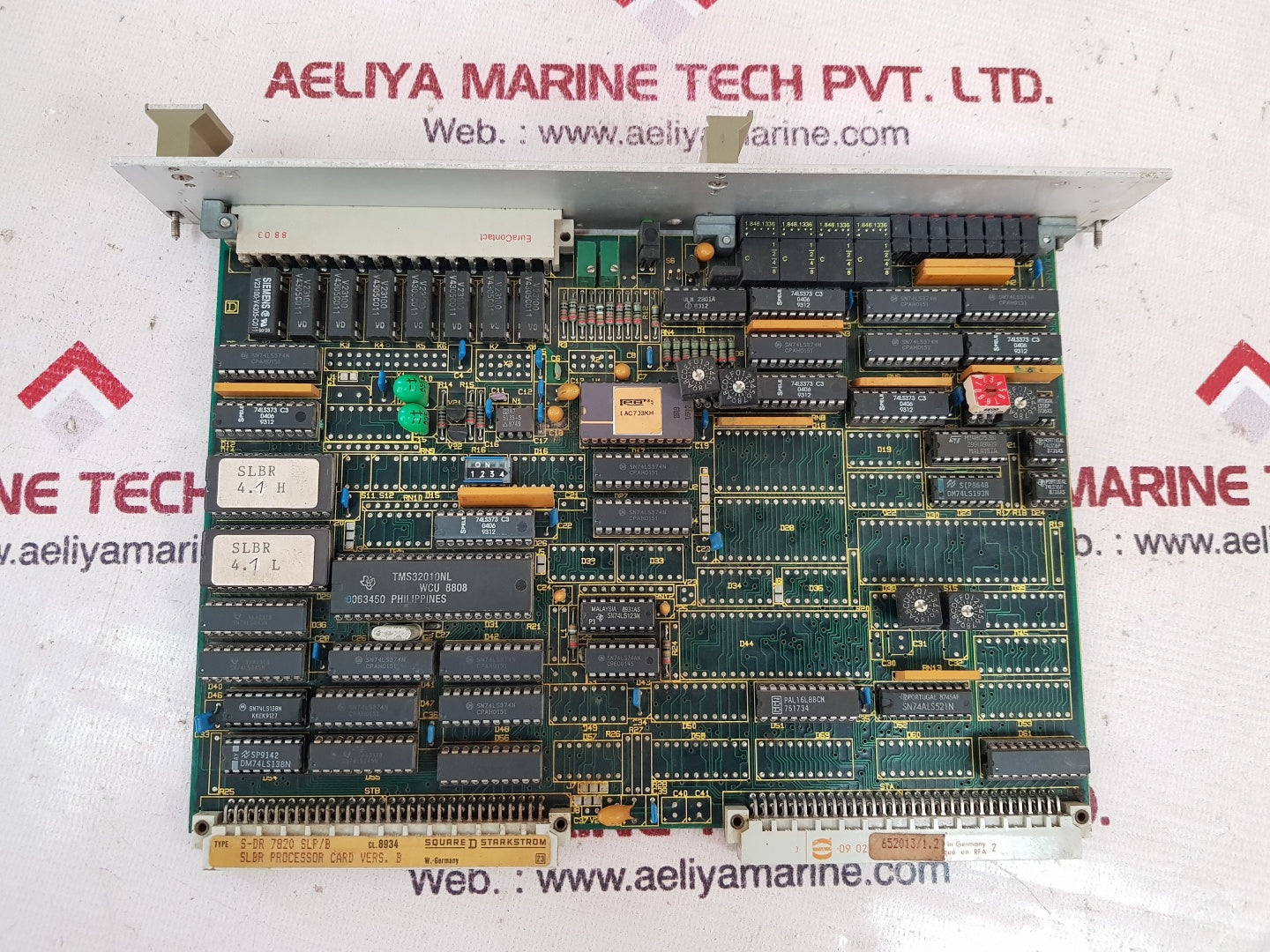 Square D s-dr 7820 slp/b processor card