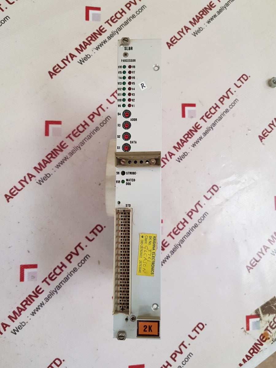 Square D s-dr 7820 slp/b processor card