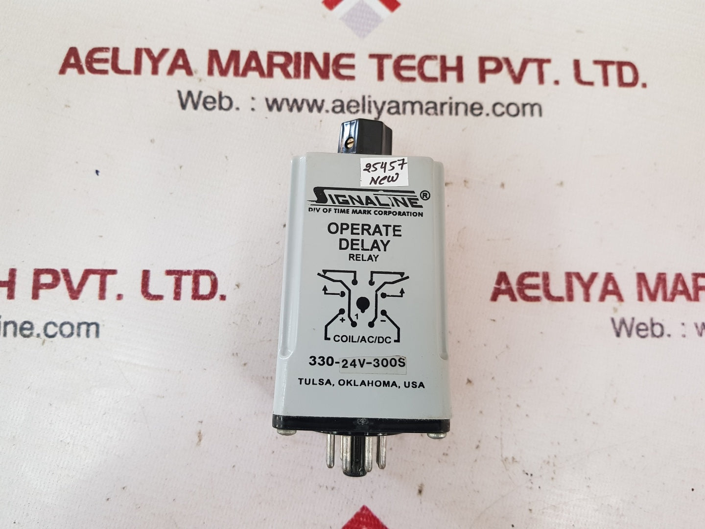 Signaline 330-24v-300s operate delay