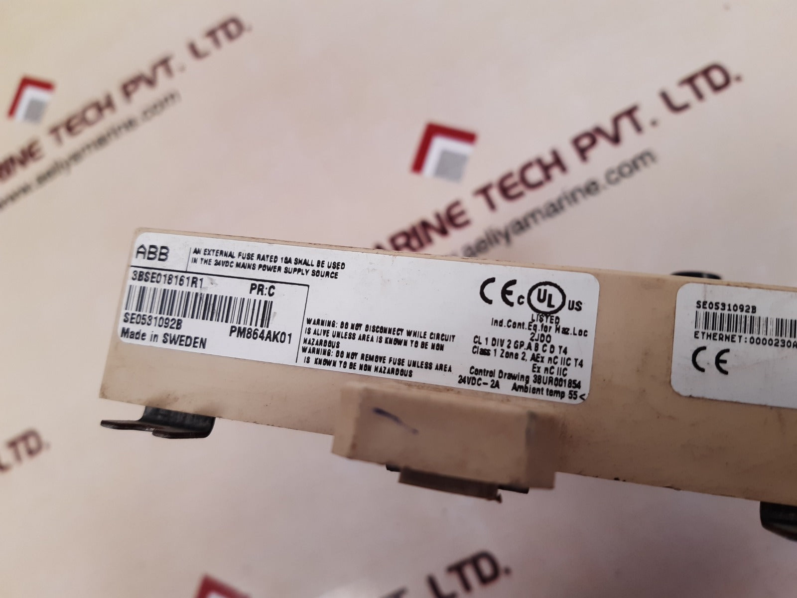 Abb 3bse018114r1 base plate tp830