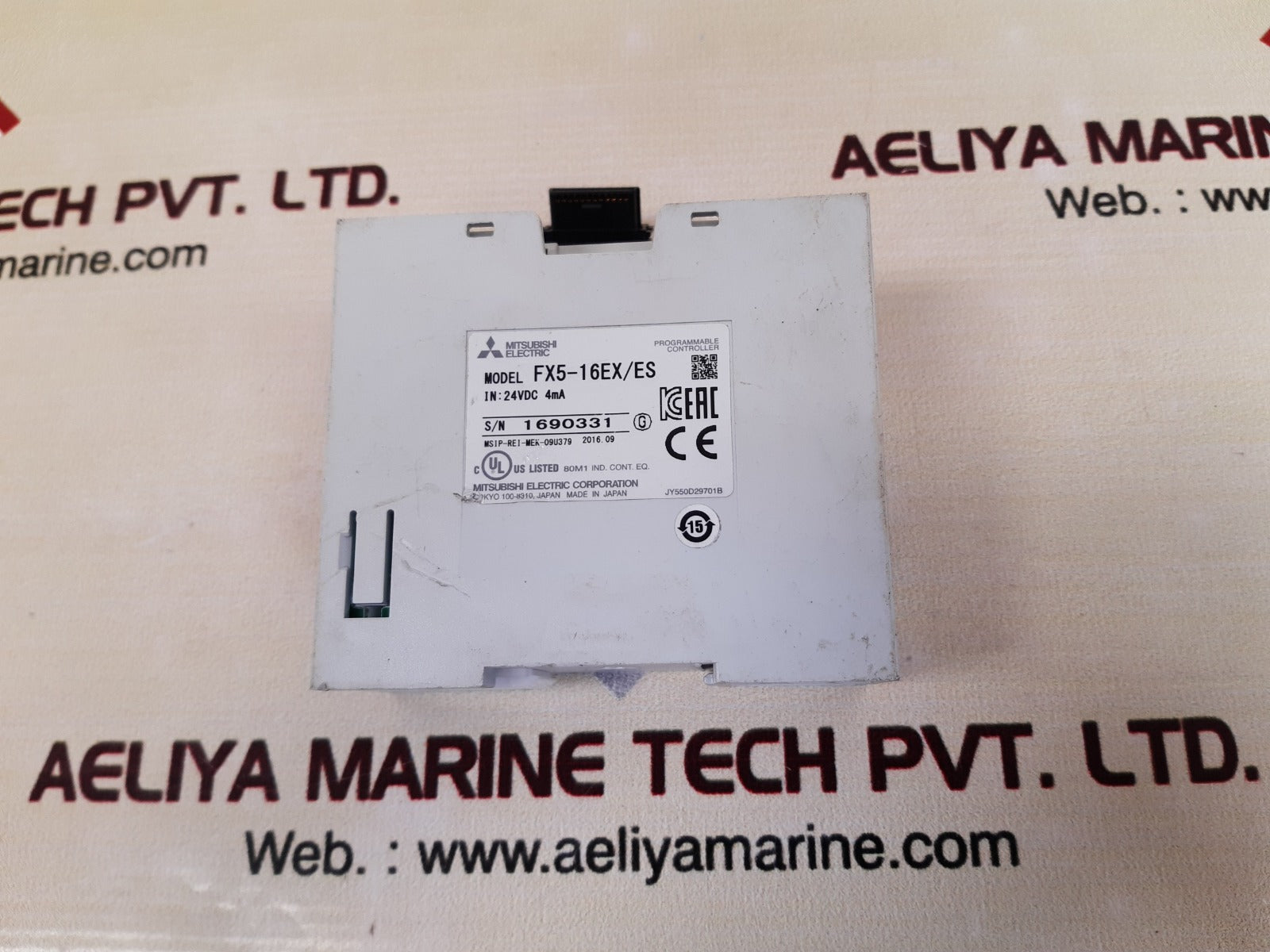 Mitsubishi fx5-16ex/es programmable controller