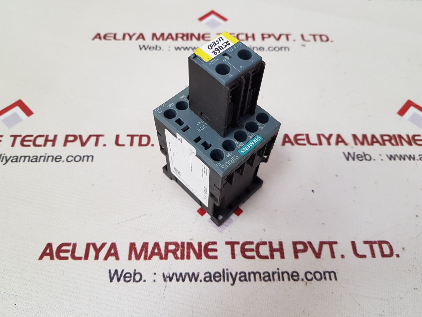 Siemens 3rh2911-1aa01 auxiliary switch with 3rh2140-1bb40 contactor