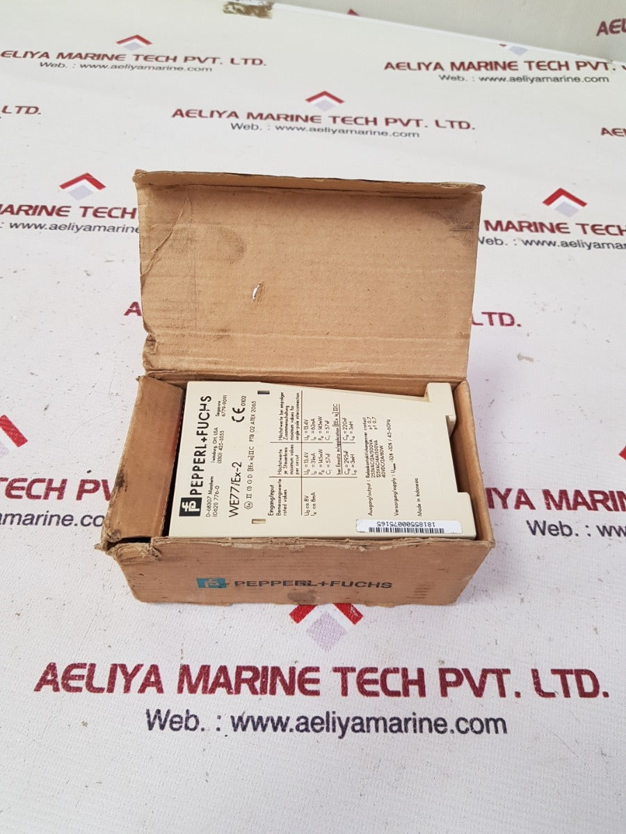 Pepperl+fuchs we77/ex-2 switching isolator 230vac