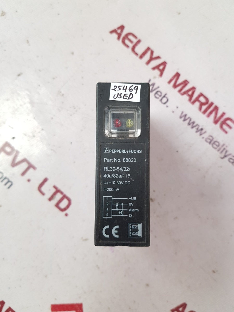 Peperl+fuchs rl39-54/32/40a/82a/116 photoelectric sensor 88820