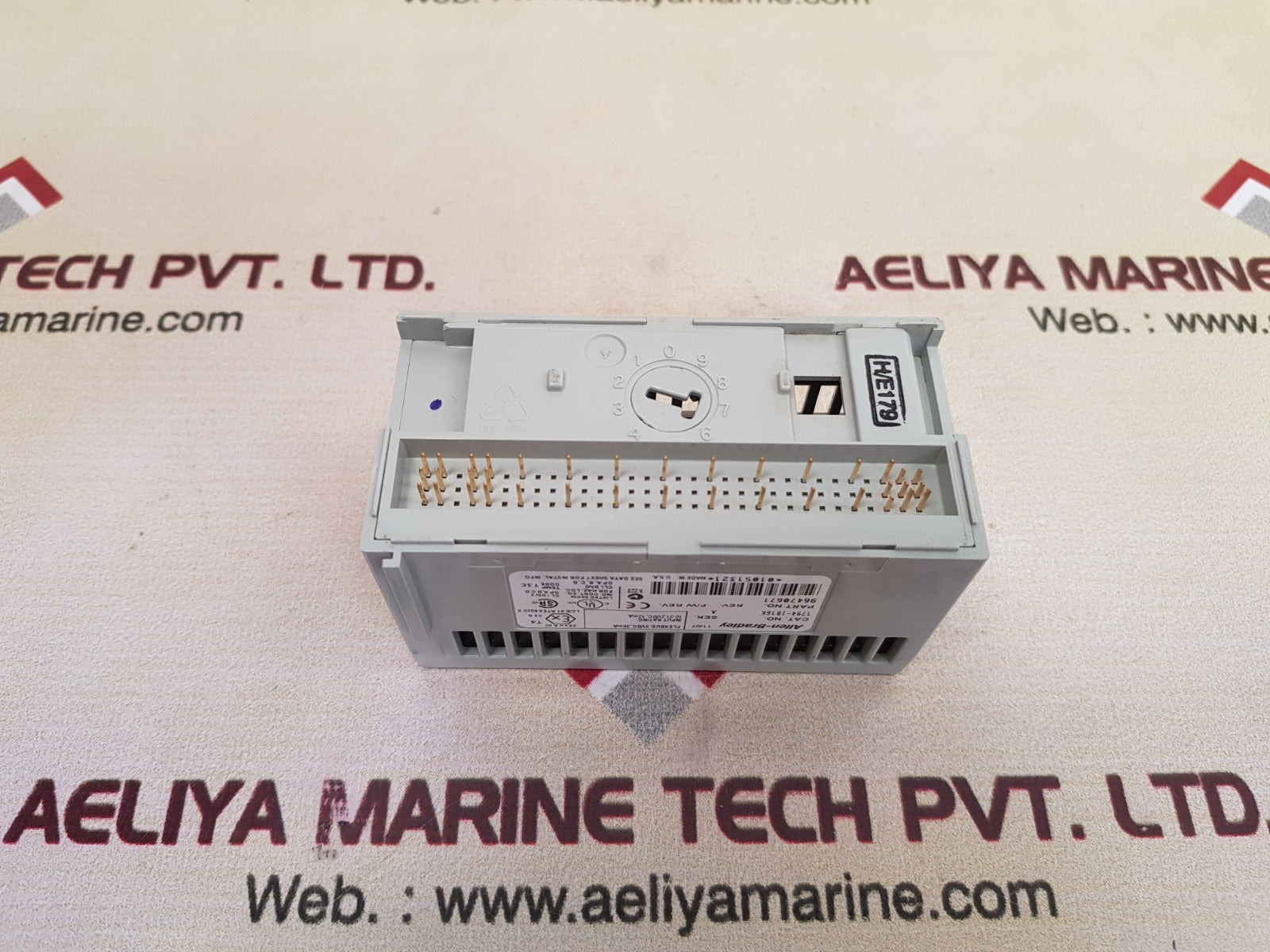 Allen-bradley 1794-ib16k ser.a flex i/o input module