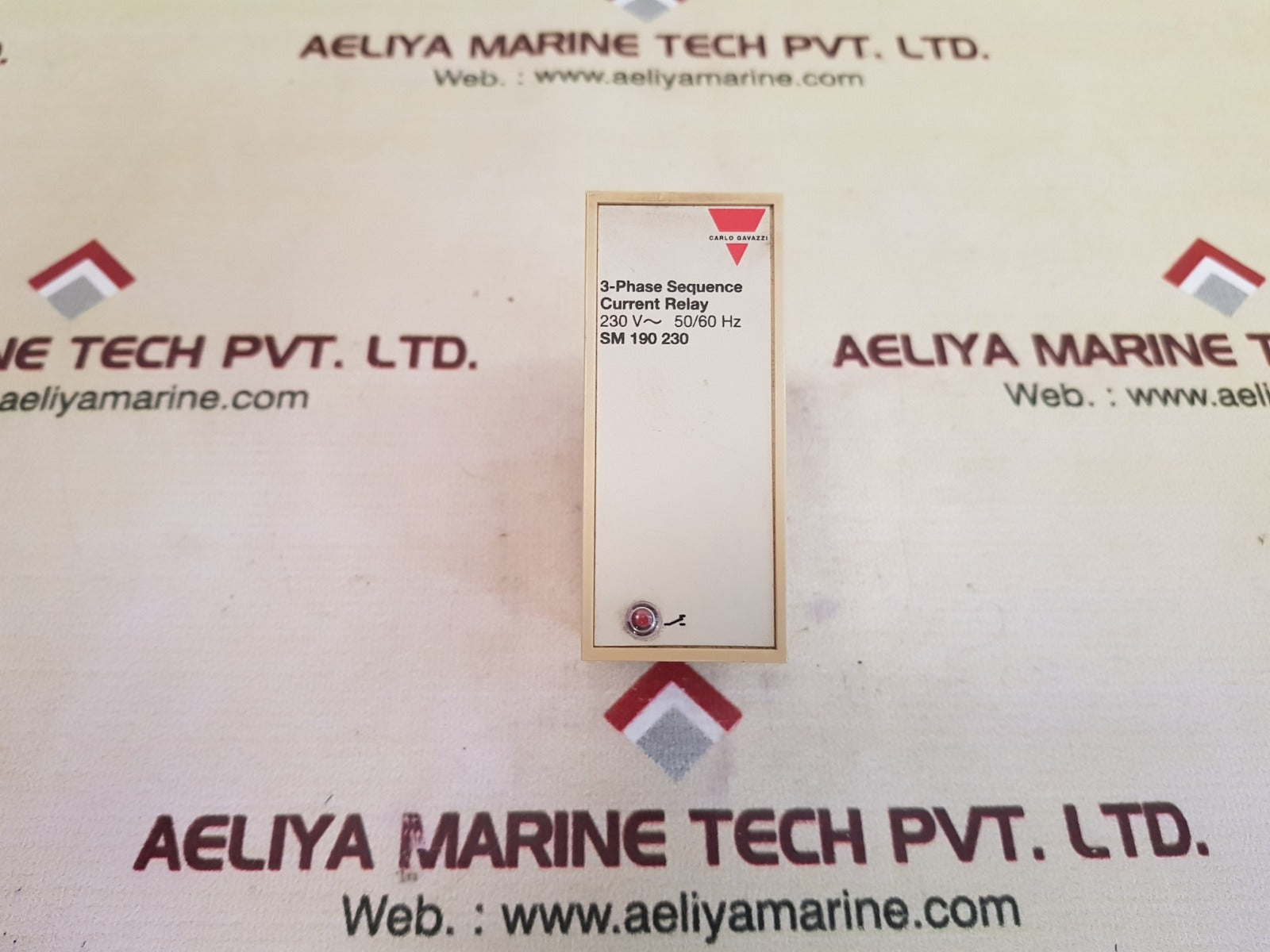 Carlo gavazzi sm 190 230 3-phase sequence current relay