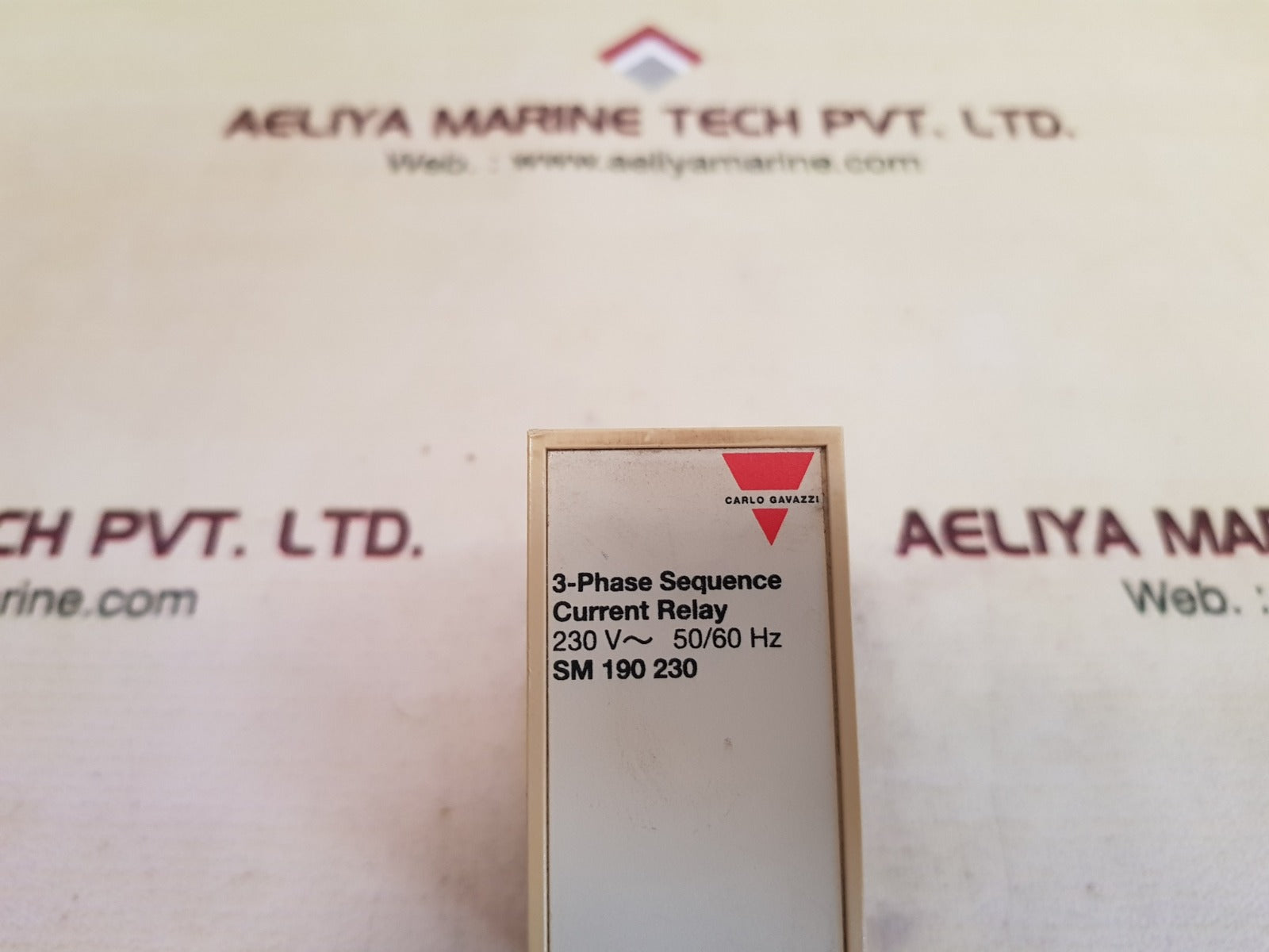 Carlo gavazzi sm 190 230 3-phase sequence current relay