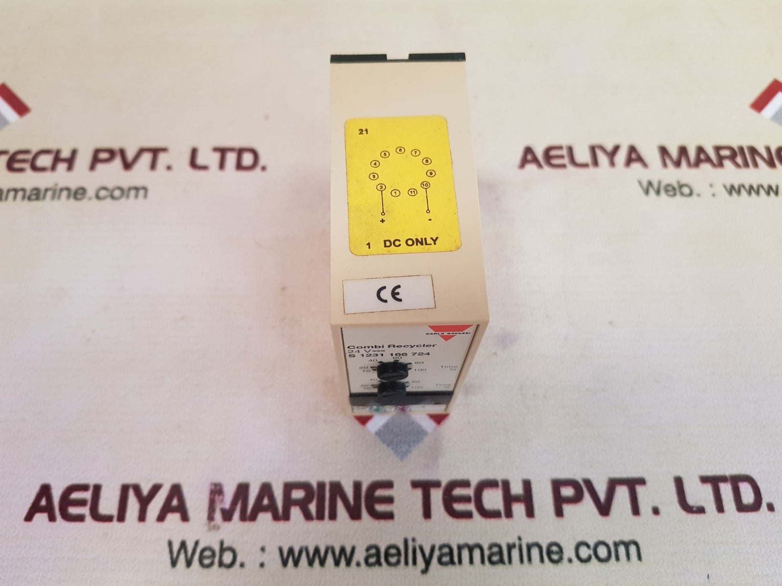 Carlo Gavazzi S 1231 166 724 Combi Recycler 24V