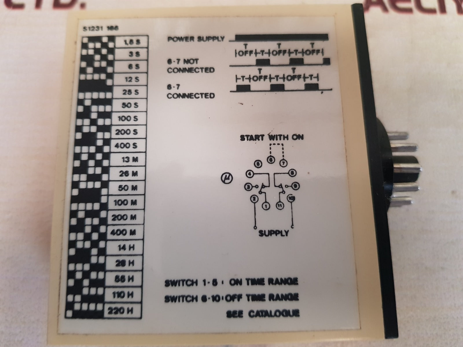 Carlo Gavazzi S 1231 166 724 Combi Recycler 24V