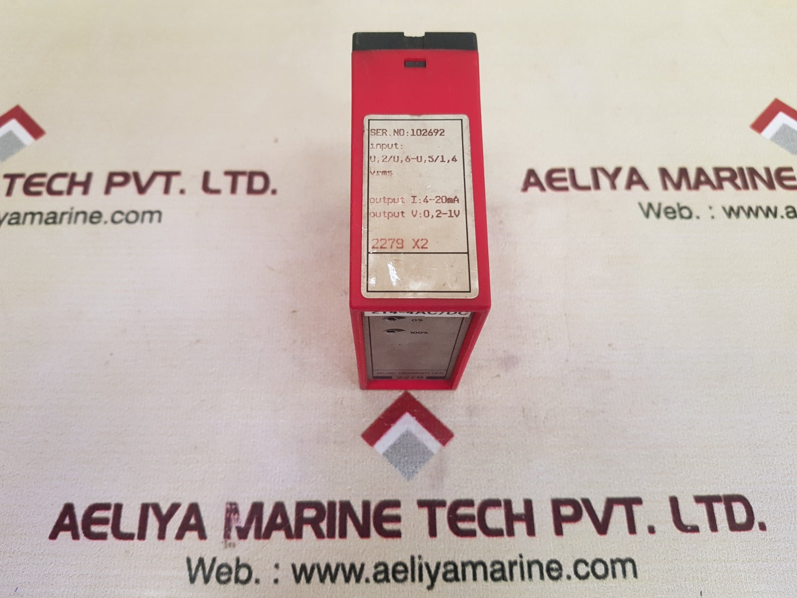Pr Electronics 2279 X2 Ac/Dc Transmitter 214-4Ac/Dc