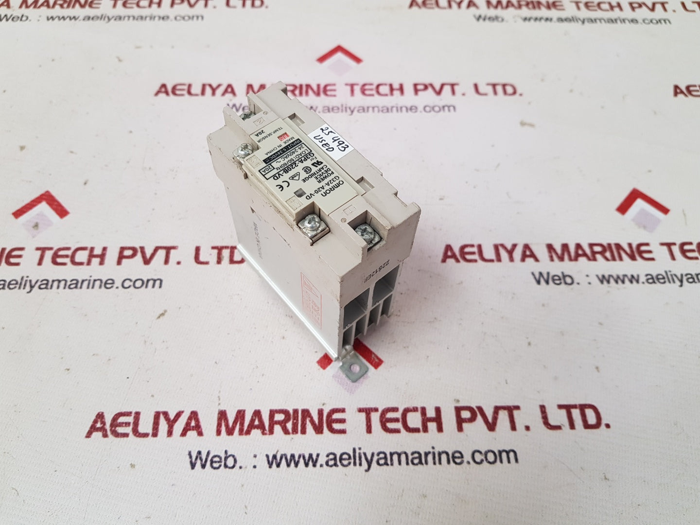 Omron g32a-a20-vd power device cartridge