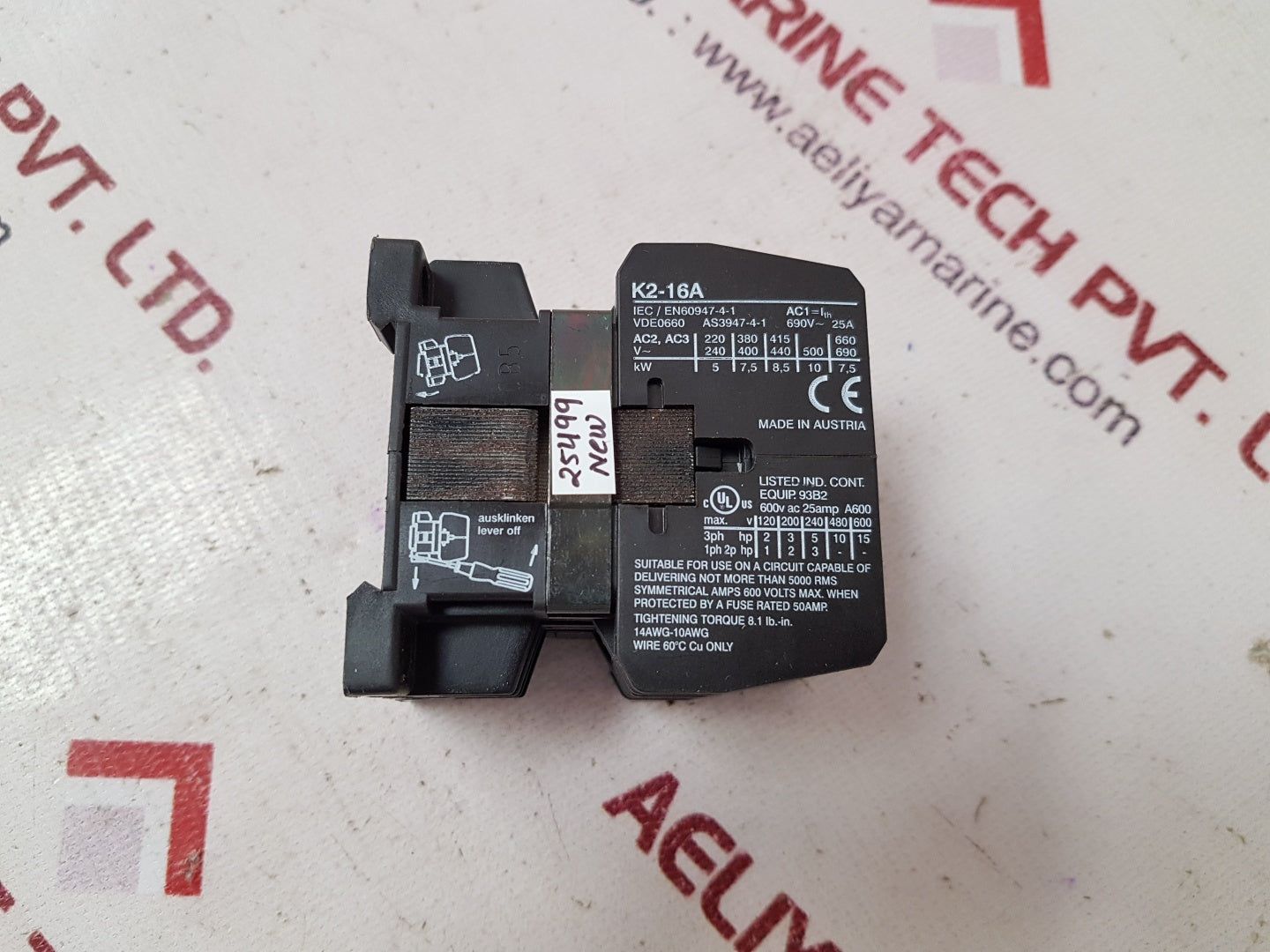 Imo k2-16a10 contactor 110v 50hz 110-120v 60hz