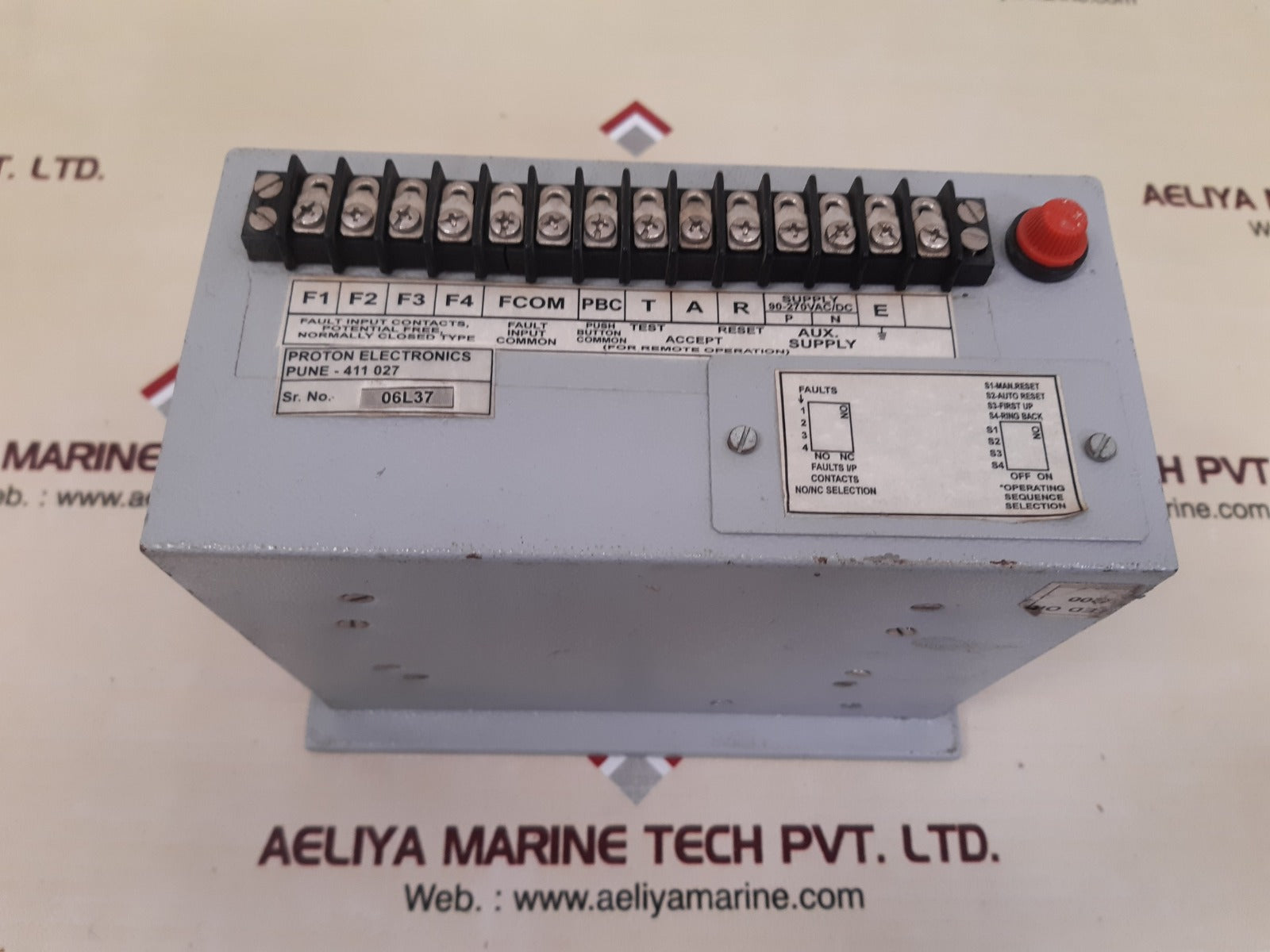 Proton Electronics 4W-hh Alarm Annunciator