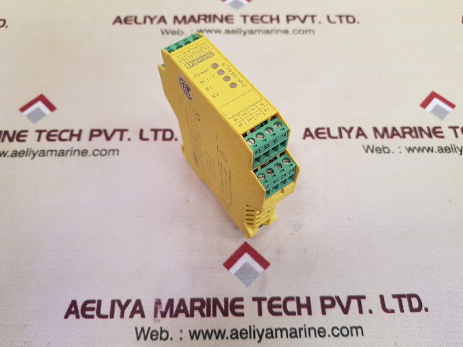 Phoenix contact psr-scp- 24uc/esa4/3x1/1x2/b safety relay