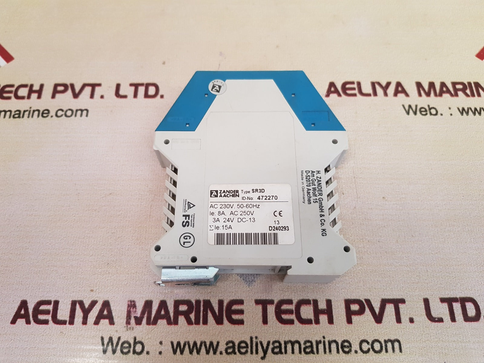 zander aachen sr3d safety relay 472270