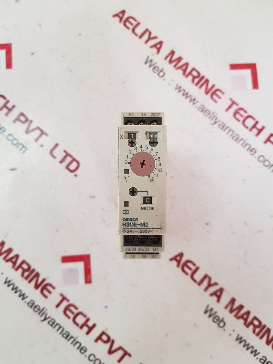 Omron h3de-m2 time delay relay