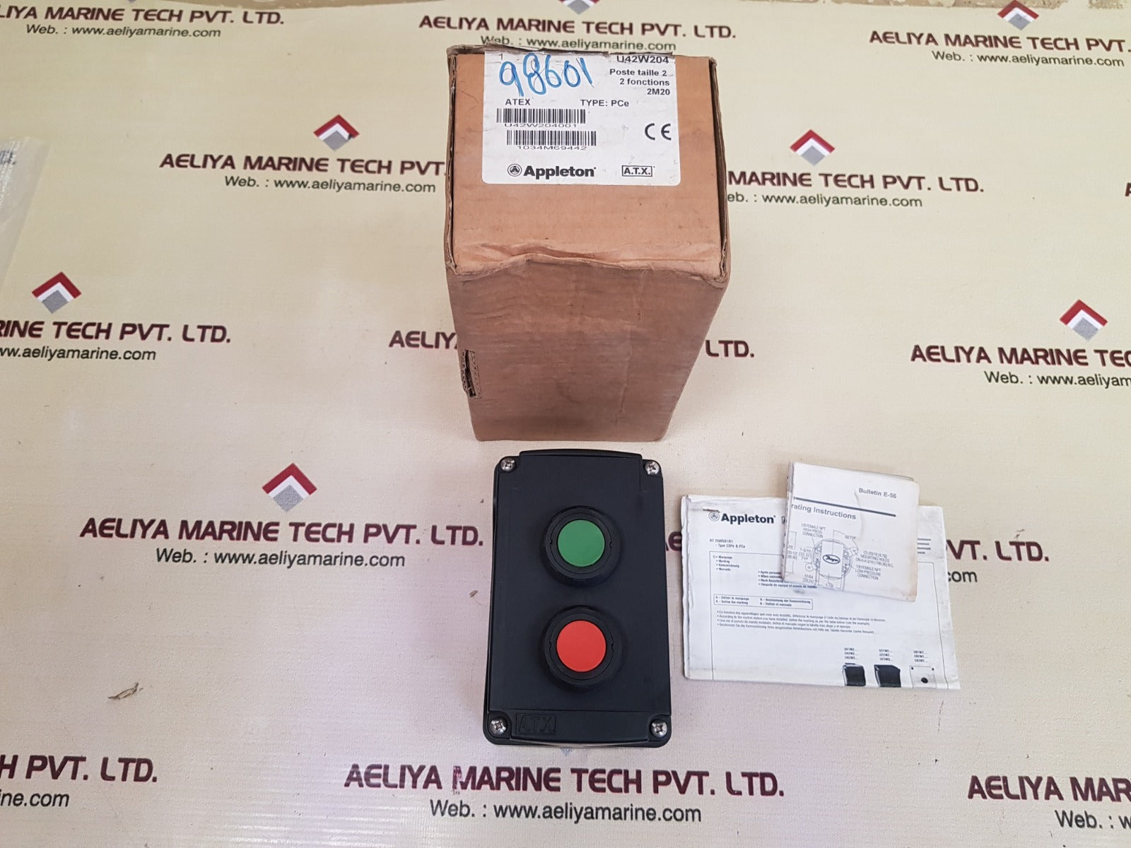 Appleton pce u42w204 control station
