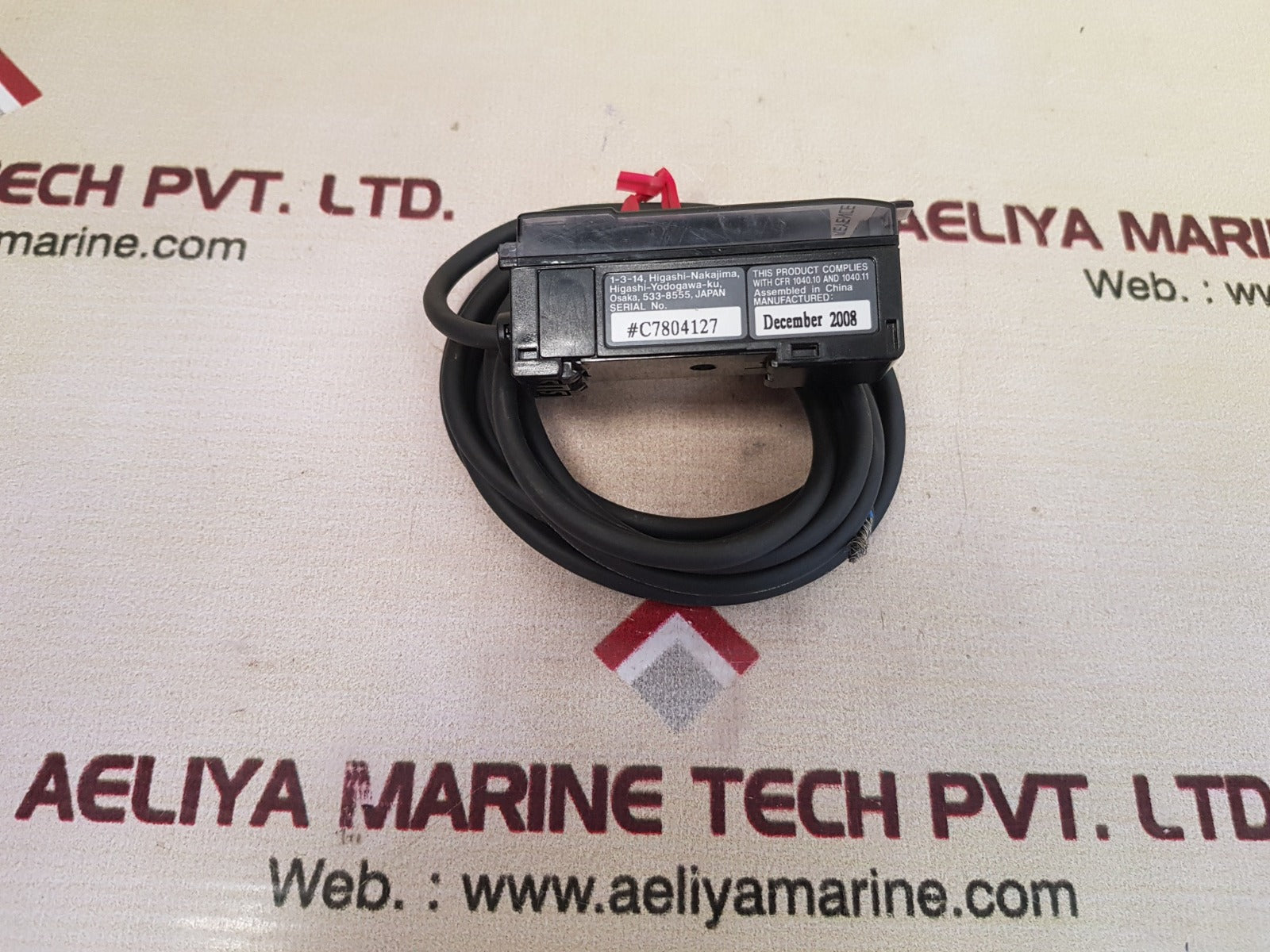 Keyence Lv-21A Digital Laser Sensor & Amplifier Unit 12-24V Dc