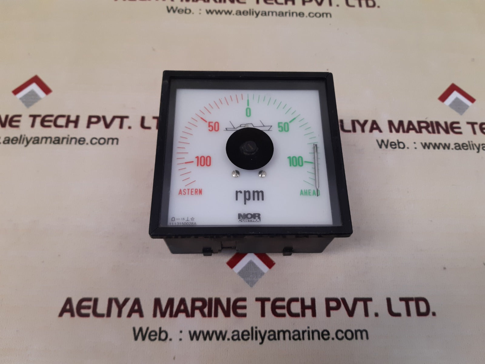 Nor Control/Deif Dlq96-pcnb Rpm Meter