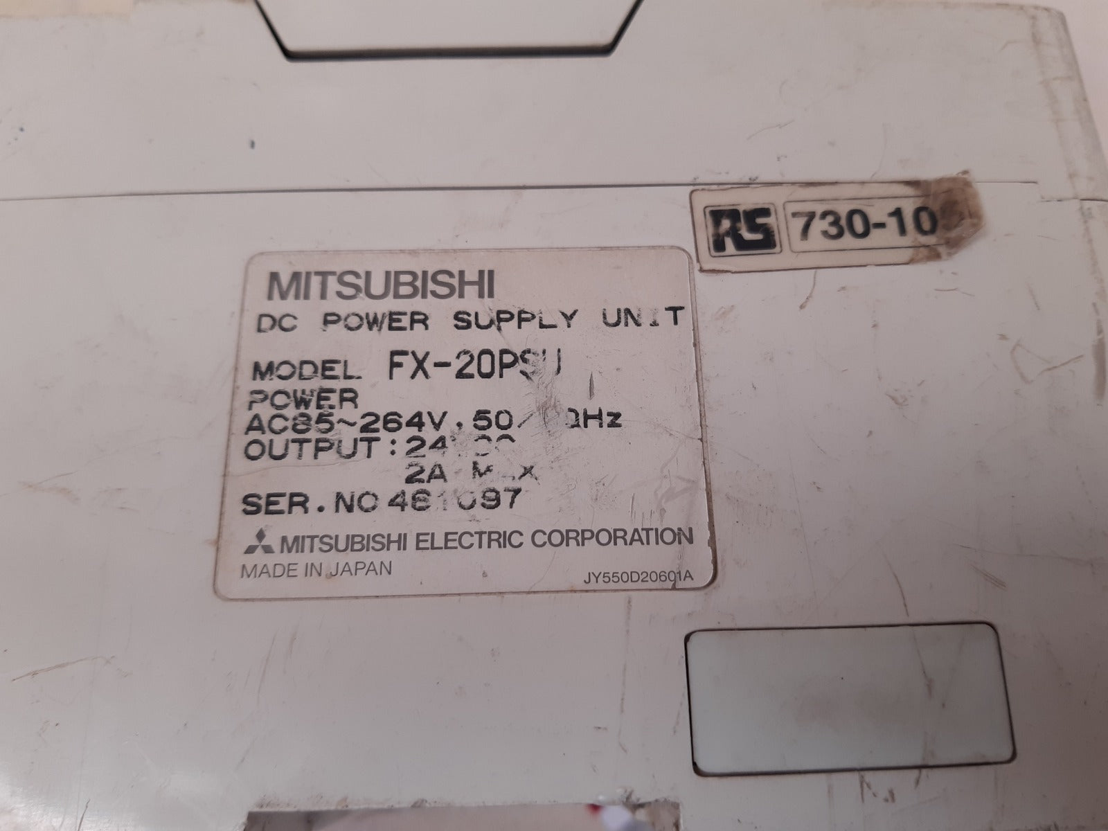 Mitsubishi Fx-20Psu Dc Power Supply Unit Ac85~264V, 50/60H