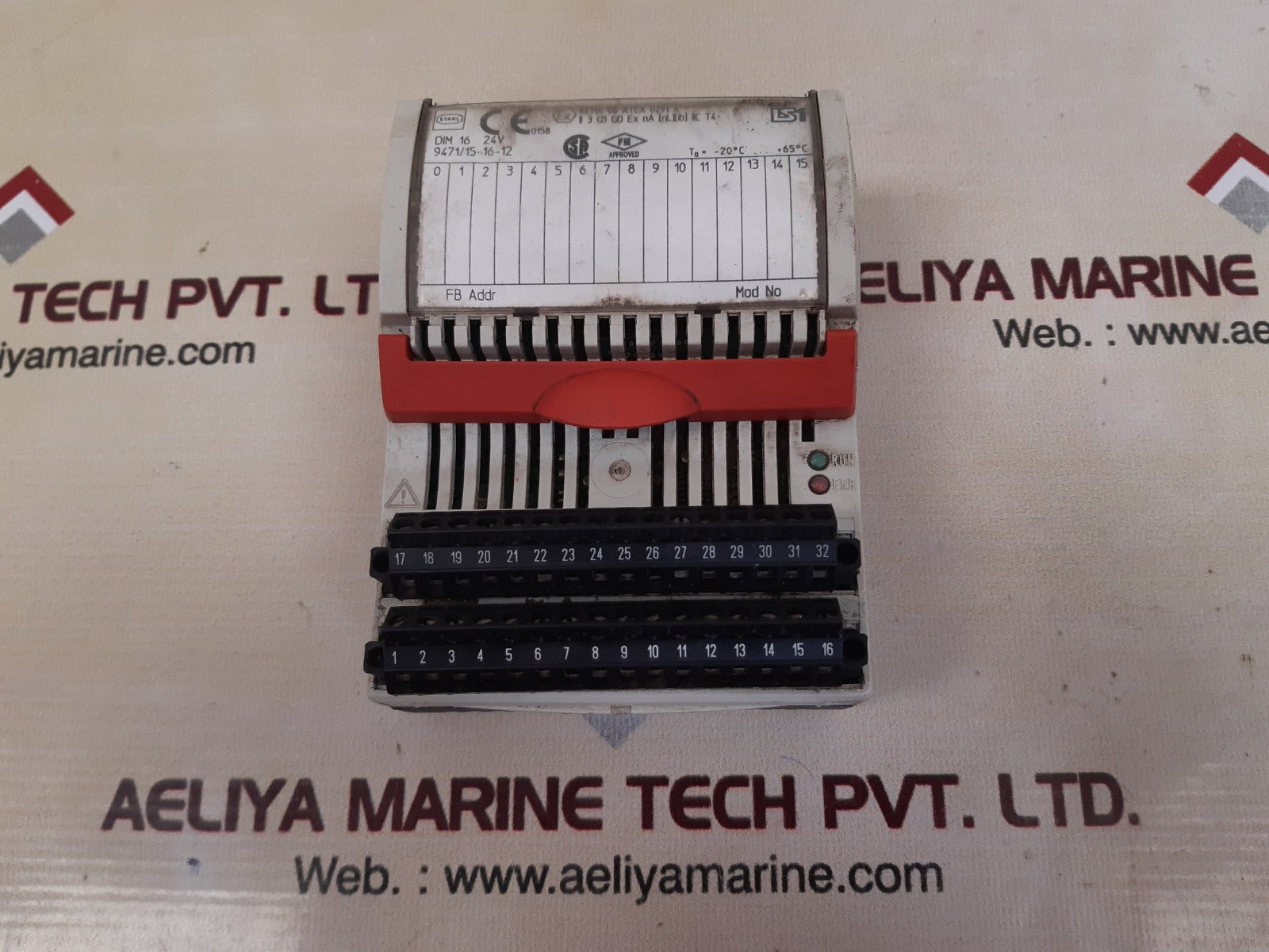 Stahl 9471/15-16-12 Digital Input Module Ta=-20°C...+65°C